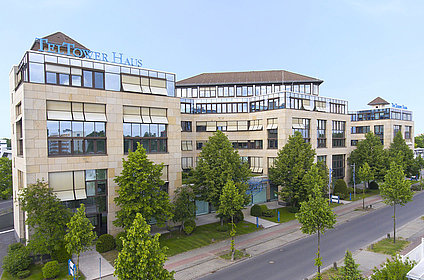  TelTower Haus: Headquarters of pei tel