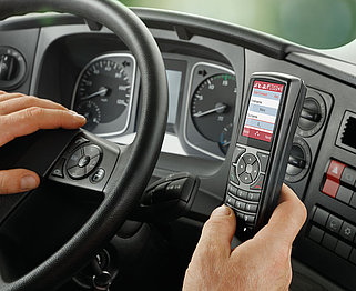 PTCarPhone in use